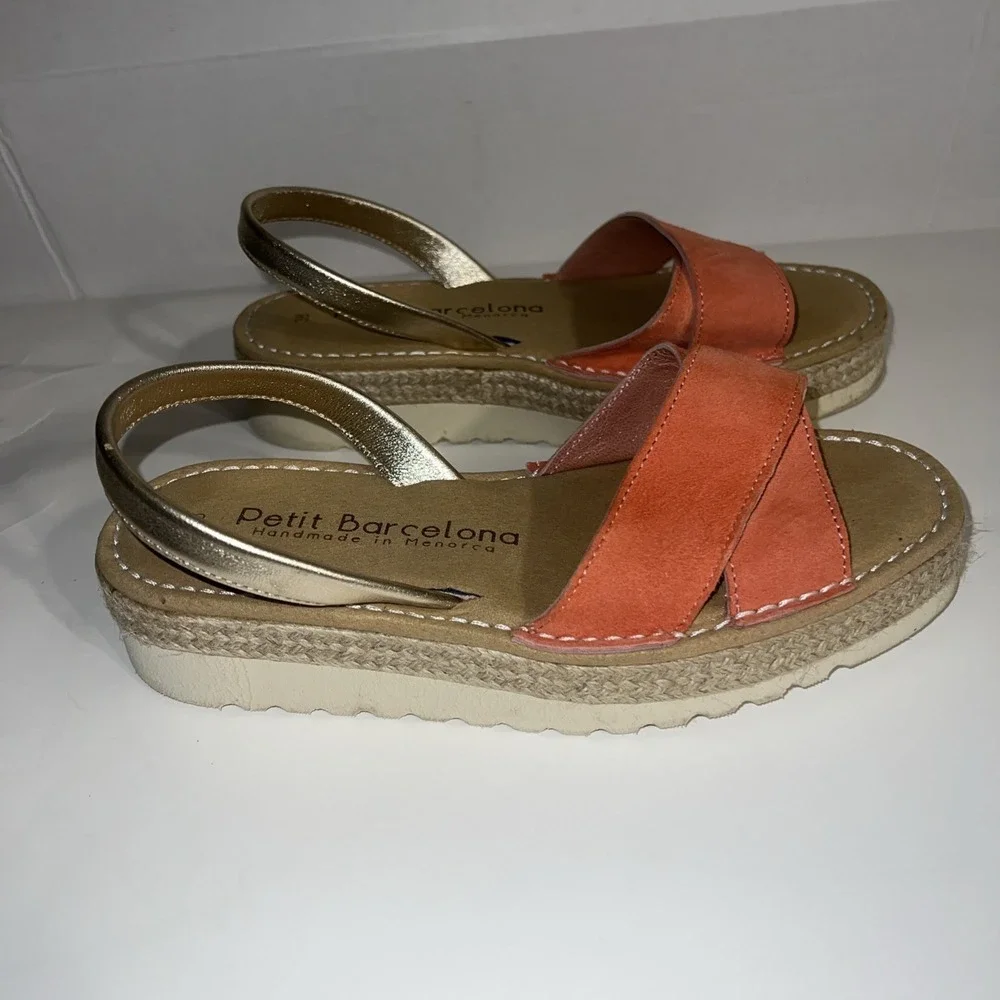Boho Cocktail Party Summer Vacation Platform Heel Petit Barcelona 7.5